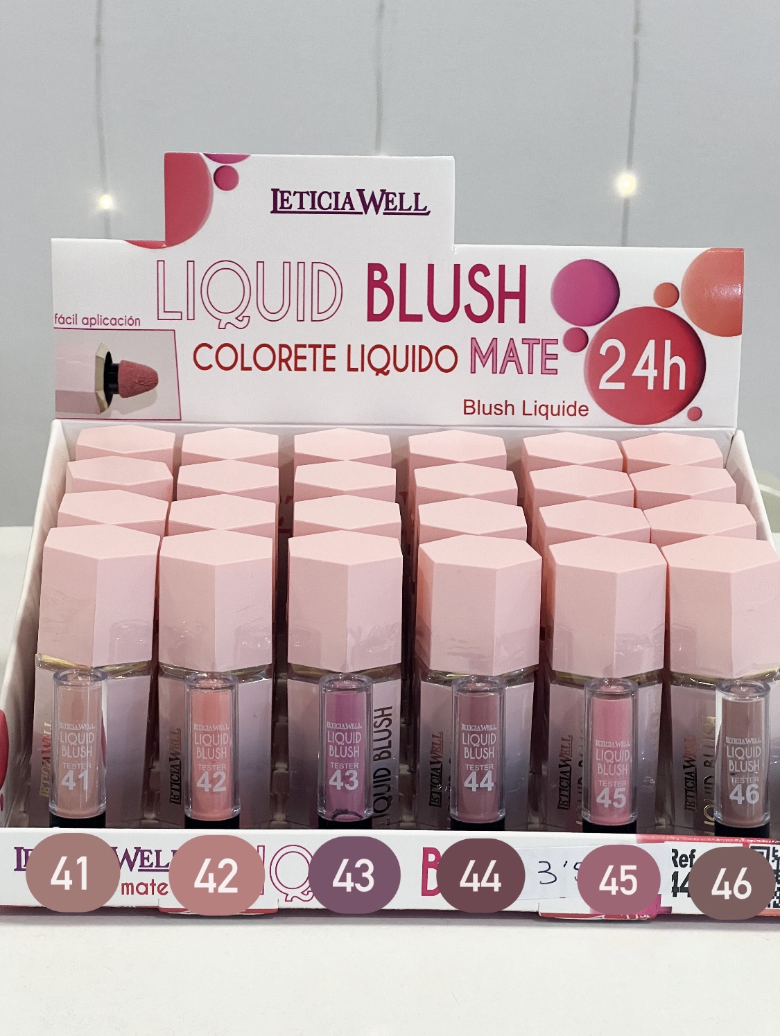 Colorete Liquido Liquid Blush Mate -Leticia Well- – Kirabellas